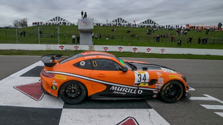 Murillo Racing Mercedes-AMG GT4, Fassnacht/Szymczak Win SprintX Race at CTMP