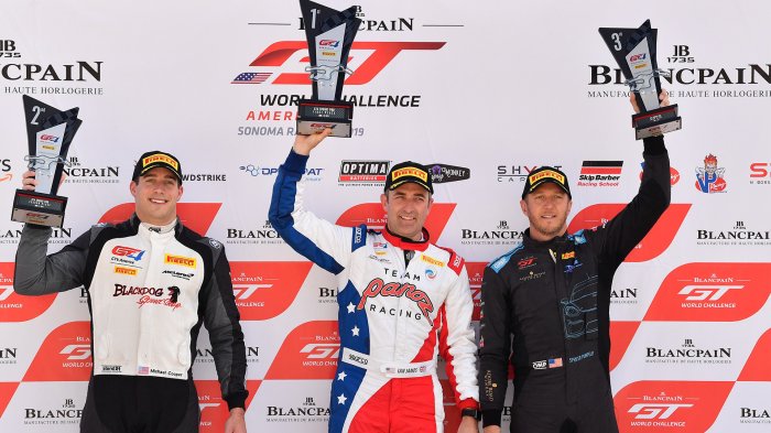 James Controls Race 2 to Win Round 9 of Pirelli GT4 America Sprint Season; Staveley Sweeps In Am
