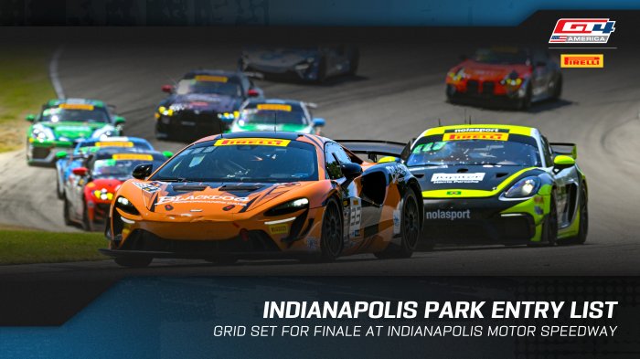 Championship Glory on the Line in Pirelli GT4 America at the Brickyard