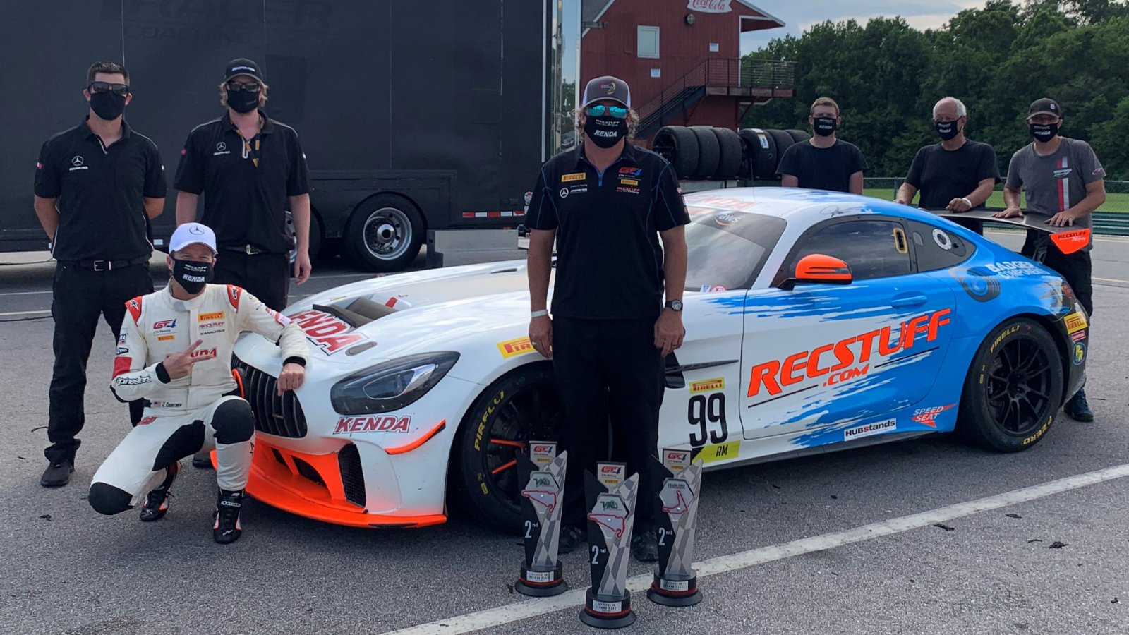 Courtney, RecStuff Racing Back in Action at VIR with Three Runner-up Finishes and Fastest Laps