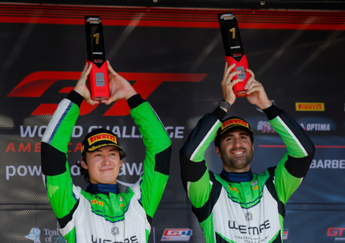 ACI Motorsports Scores First Overall Pirelli GT4 America Race Win of the Season at Barber Motorsports Park