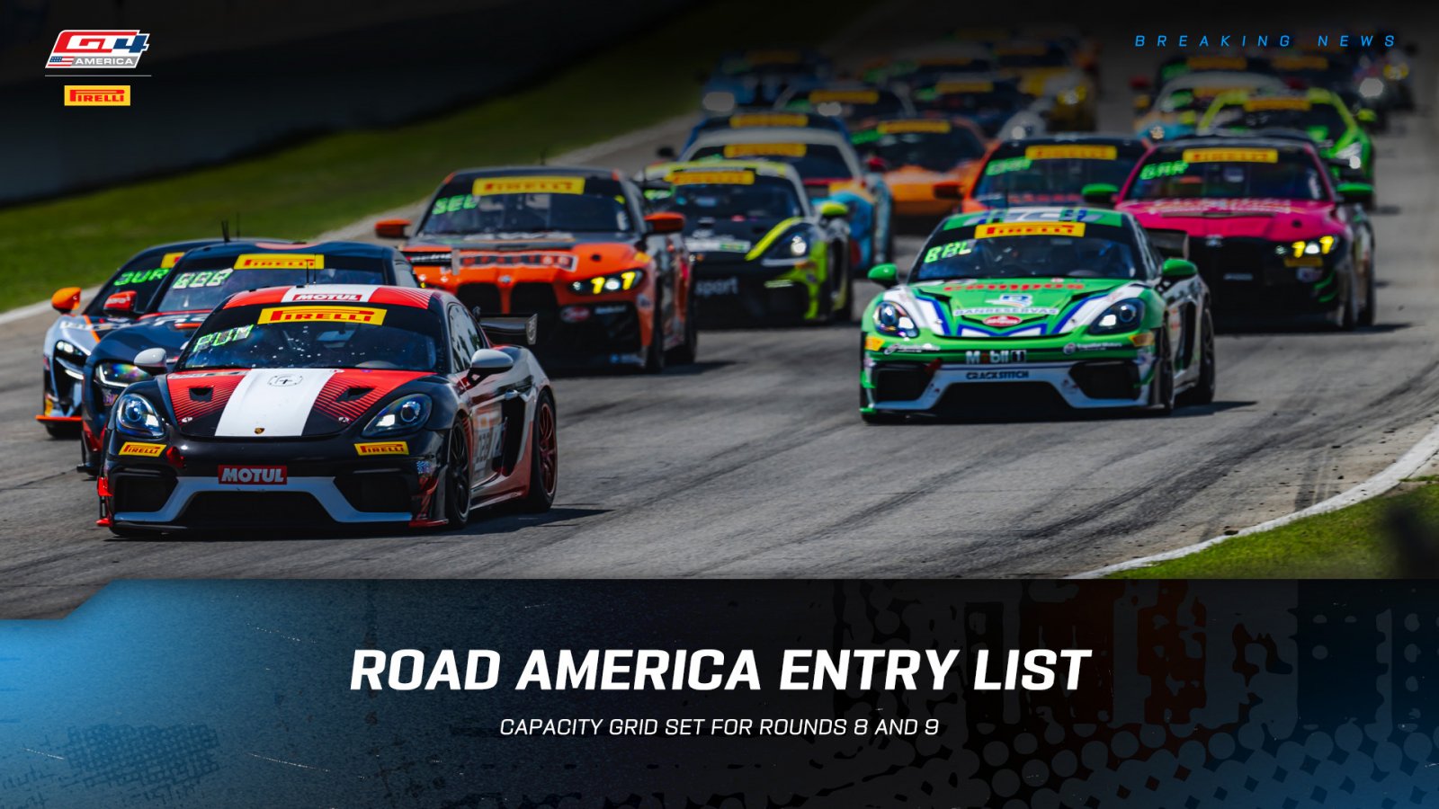 Road America Sets the Stage for GT4 America&rsquo;s Second-Half Push