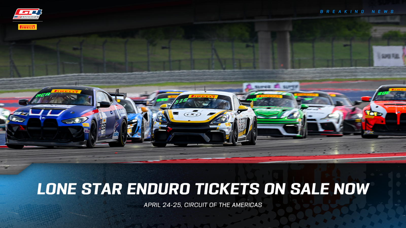 COTA Tickets on Sale Now for a Texas-Sized Racing Showcase