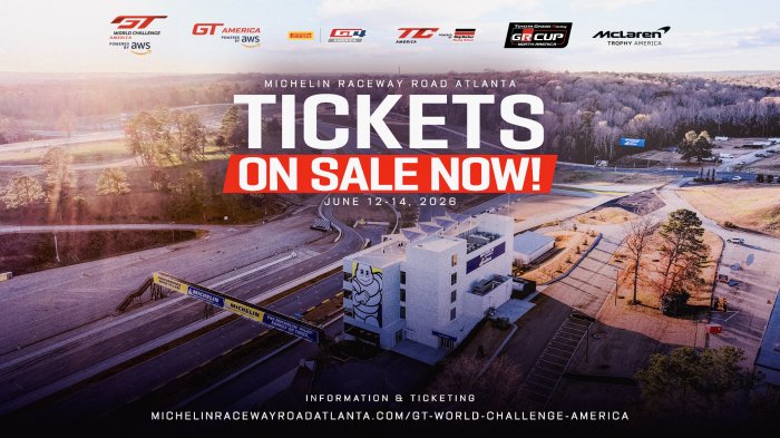 Get Your Tickets as a New Chapter Begins: SRO America at Road Atlanta