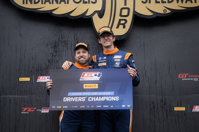 Craven and Koch Crowned GT4 America Pro-Am Champions with Random Vandals Racing