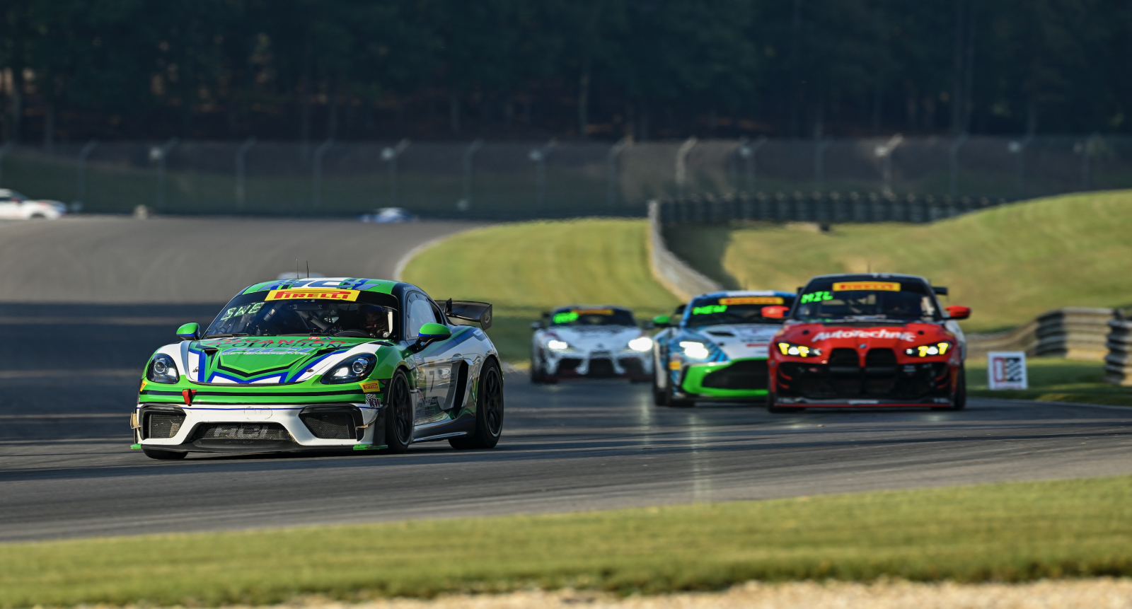 Aston Martin, Porsche, and BMW Headline Practice 1 at Barber Motorsports Park
