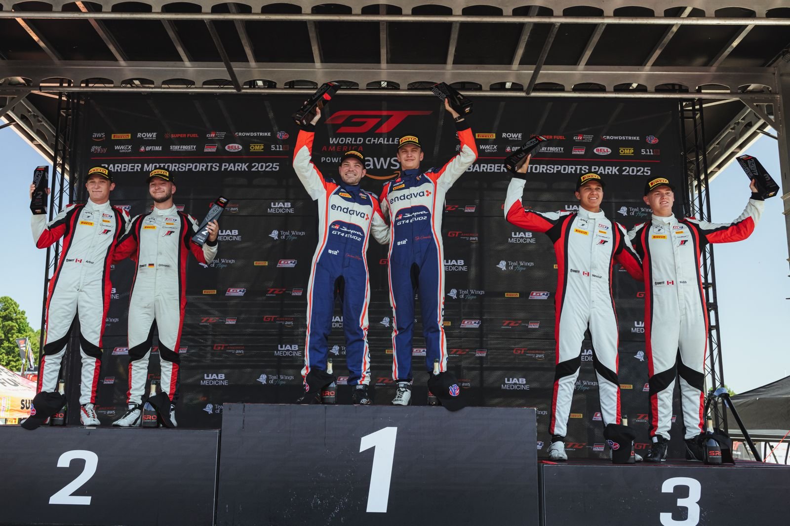 RAFA Racing Team, P1 Groupe, and Thunder Bunny Racing Capture Race 2 Victories at Barber