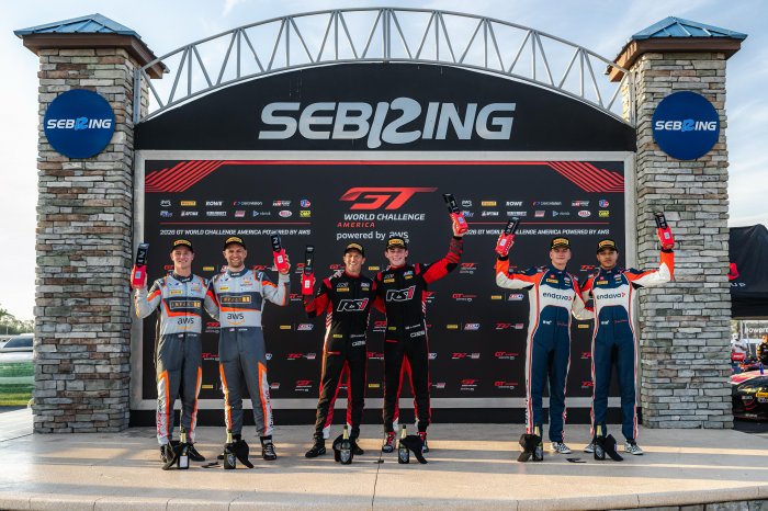 RS1, Random Vandals Racing, and BimmerWorld Strike First in Eventful GT4 America Race 1 at Sebring