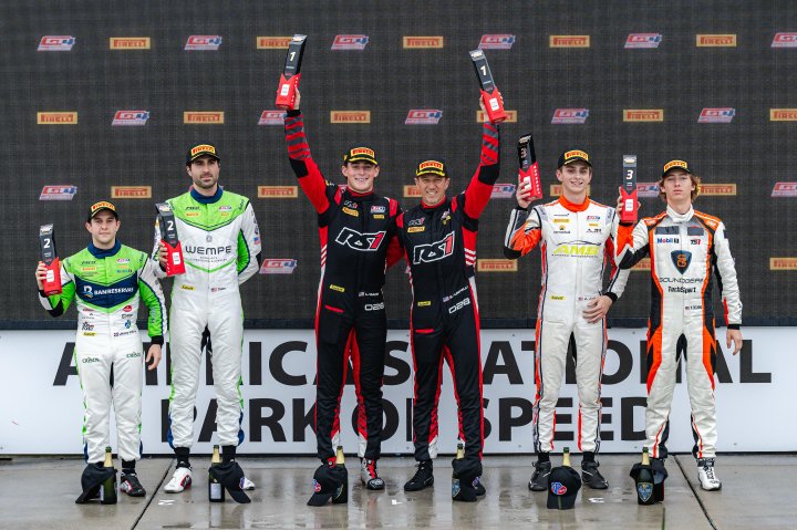 RS1 Battles Through the Rain for Overall and Silver Class Victory, Blackdog Racing and TechSport Racing Keep Win Streaks Alive in Pro-Am and Am