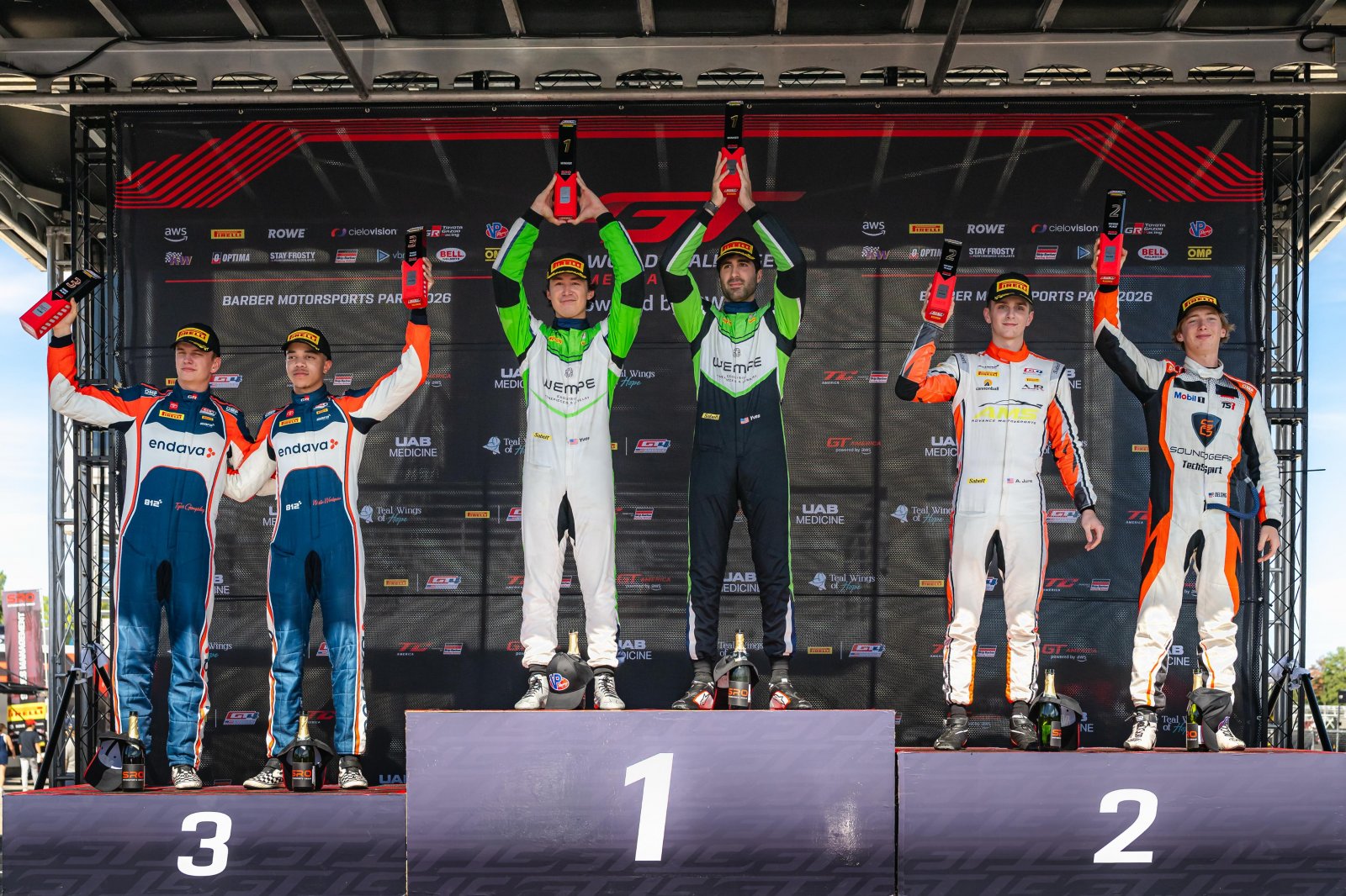 ACI Motorsports, Random Vandals Racing and TechSport Racing Break Through in Dramatic Race 2 at Barber