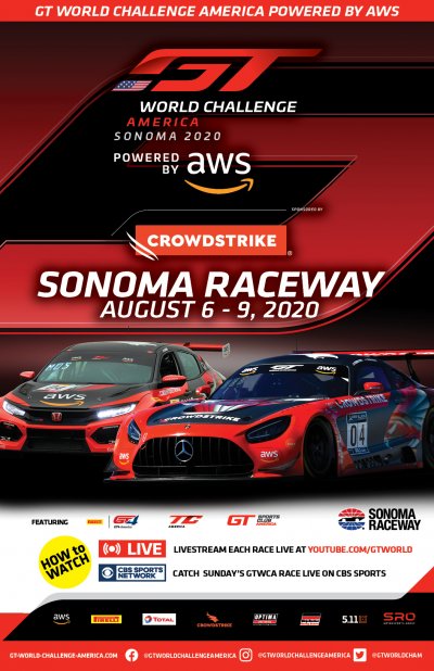 Sonoma Raceway poster
