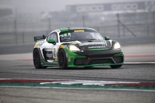 Austin , TX - March 01: Mike Vess  or John Capestro-Dubets pilots the #46 Porsche 718 Cayman CS MR, competing in the GT4 SprintX class during the Blancpain GT World Challenge Presented by Euroworld Motorsports on March 01, 2019 at the Circuit of The Ameri | &copy; 2018 SRO / Gavin Baker
Gavin Baker
www.GavinBakerPhotography.com