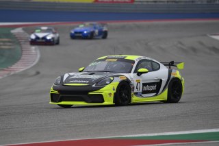 47: NOLASPORT, Matt Travis, Jason Hart, Porsche 718 Cayman CS MR, NOLASPORT | SRO Motorsports Group