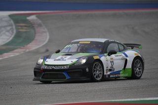 32: Kelly-Moss Road & Race, Stuart Briscoe, Andrew Davis, Porsche Cayman GT4 CS-MR, Yarbrough Interiors, LTD | SRO Motorsports Group