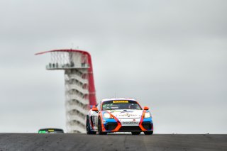 Austin , TX - March 03: Chris Bellomo  or Kevin Woods pilots the #67 Porsche 718 Cayman CS MR, competing in the GT4 West class during the Blancpain GT World Challenge Presented by Euroworld Motorsports on March 03, 2019 at the Circuit of The Americas in A | &copy; 2018 SRO / Gavin Baker
Gavin Baker
www.GavinBakerPhotography.com