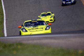 #77 Porsche 718 Cayman CS of Alan Brynjolfsson and Trent Hindman, Park Place Motorsports, Watkins Glen World Challenge America, Watkins Glen NY
 | Brian Cleary/SRO

