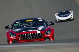 #592 Mercedes-AMG GT4 of Mark Ramsey and Alexandre Premat, Ramsey Racing/EXR-Team by Premat, Watkins Glen World Challenge America, Watkins Glen NY
 | Brian Cleary/SRO
