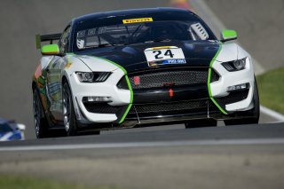 #24 Ford Mustang GT4 of Frank Gannett, Ian Lacy Racing, Watkins Glen World Challenge America, Watkins Glen NY
 | Brian Cleary/SRO
