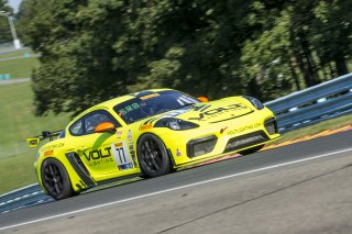 #77 Porsche 718 Cayman CS of Alan Brynjolfsson and Trent Hindman, Park Place Motorsports, Watkins Glen World Challenge America, Watkins Glen NY
 | Brian Cleary/SRO
