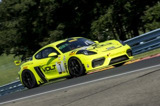 #7 Porsche 718 Cayman CS MR of Alan Brynjolfsson, Park Place Motorsports, Watkins Glen World Challenge America, Watkins Glen NY
 | Brian Cleary/SRO
