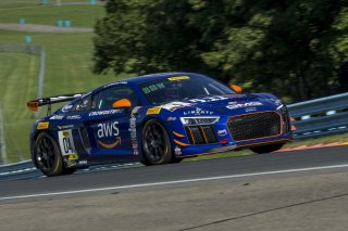 #04 Audi R8 LMS GT4 of CJ Moses and James Sofronas, AndrettiGMG Racing, Watkins Glen World Challenge America, Watkins Glen NY
 | Brian Cleary/SRO
