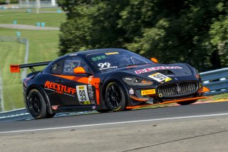 #99 Maserati Grand Turismo MC GT4 of Jeff Courtney, JCR Motorsports, Watkins Glen World Challenge America, Watkins Glen NY
 | Brian Cleary/SRO

