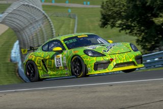 #69 Porsche Cayman GT4 CS-MR of Thomas Collingwood and John Tecce, BGB Motorsports Group, Watkins Glen World Challenge America, Watkins Glen NY
 | Brian Cleary/SRO
