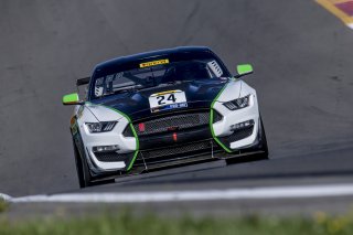 #24 Ford Mustang GT4 of Frank Gannett, Ian Lacy Racing, Watkins Glen World Challenge America, Watkins Glen NY
 | Brian Cleary/SRO
