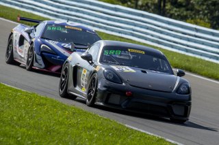 #83 Porsche 718 Cayman CS MR of Kevan Millstein, K2R Motorsports, Watkins Glen World Challenge America, Watkins Glen NY
 | Brian Cleary/SRO
