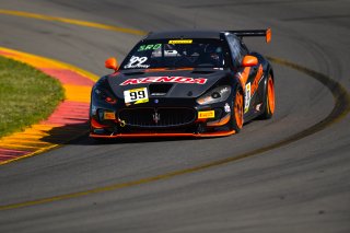 #99 Maserati Grand Turismo MC GT4 of Jeff Courtney  with JCR Motorsports

Watkins Glen World Challenge America , Watkins Glen NY | Gavin Baker/SRO

