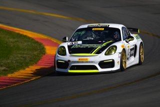 #46 Porsche 718 Cayman CS MR of Mike Vess and John Capestro-Dubets with NOLASPORT

Watkins Glen World Challenge America , Watkins Glen NY | Gavin Baker/SRO
