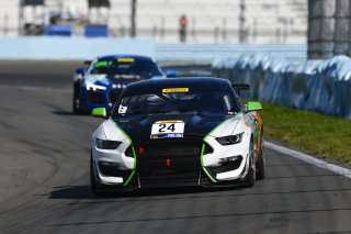 #24 Ford Mustang GT4 of Frank Gannett  with Ian Lacy Racing

Watkins Glen World Challenge America , Watkins Glen NY | Gavin Baker/SRO
