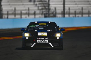 #2 Porsche 718 Cayman CS MR of Jason Bell  with GMG Racing

Watkins Glen World Challenge America , Watkins Glen NY | Gavin Baker/SRO
