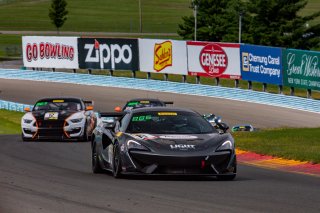 #10 McLaren 570S GT4 of Michael Cooper, Blackdog Speed Shop, Watkins Glen World Challenge America, Watkins Glen NY
 | Regis Lefebure/SRO
                                      