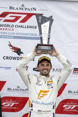 #18 McLaren 570S GT4 of Jarett Andretti, Andretti Autosport, Watkins Glen World Challenge America, Watkins Glen NY
 | Brian Cleary/SRO
  