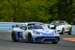 #210 Porsche 718 Cayman CS MR of Michael Dinan, Flying Lizard Motorsports, Watkins Glen World Challenge America, Watkins Glen NY
 | SRO Motorsports Group