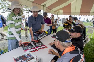 Autograph session, Watkins Glen, August 2019.                                          | Brian Cleary/SRO
