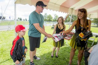 Autograph session, Watkins Glen, August 2019.                                          | Brian Cleary/SRO
