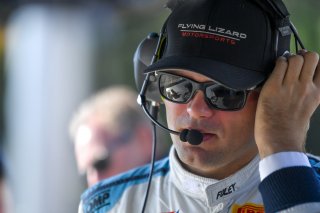 #21 Porsche 718 Cayman CS MR of Michael Dinan and Robby Foley with Flying Lizard Motorsports

Road America World Challenge America , Elkhart Lake WI | Gavin Baker/SRO
