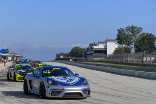 #21 Porsche 718 Cayman CS MR of Michael Dinan and Robby Foley with Flying Lizard Motorsports

Road America World Challenge America , Elkhart Lake WI | Gavin Baker/SRO
