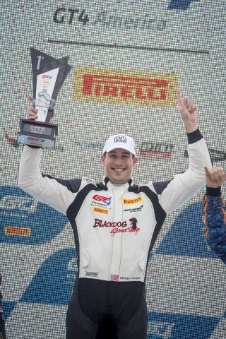 #10 McLaren 570S GT4, Michael Cooper, Blackdog Speed Shop, SRO Pirelli GT4 America, Road America, September 2019.
 | SRO Motorsports Group