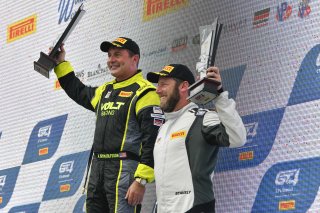 #7 Porsche 718 Cayman CS MR of Alan Brynjolfsson  with Park Place Motorsports

Drew Staveley

Road America World Challenge America , Elkhart Lake WI | Gavin Baker/SRO
