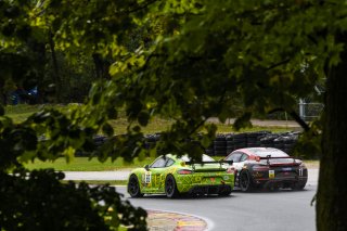 #69 Porsche 718 Cayman CS MR, Thomas Collingwood, John Tecce, BGB Motorsports GroupSRO Pirelli GT4 America, Road America, September 2019.
 | Bob Chapman/SRO                    