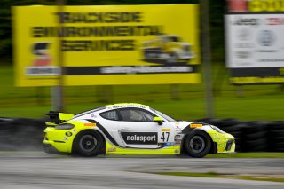 #47 Porsche 718 Cayman CS MR of Matt Travis and Jason Hart with NOLASPORT

Road America World Challenge America , Elkhart Lake WI | Gavin Baker/SRO
