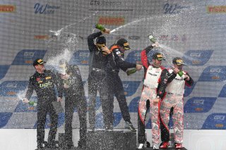 #34 Mercedes-AMG GT4 of Matthew Fassnacht and Christian Szymczak with Murillo Racing

Derek DeBoer and Sean Gibbons

Thomas Collingwood  and John Tecce

Road America World Challenge America , Elkhart Lake WI | Gavin Baker/SRO
