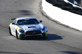 #64 Mercedes-AMG GT4 of Dmitri Novikov and Anthony Lazzaro with Rearden Racing

2019 Blancpain GT World Challenge America - Las Vegas, Las Vegas NV | Gavin Baker/SRO

