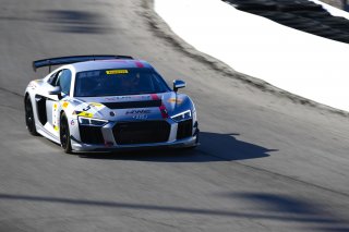 #5 Audi R8 LMS GT4 of Casey Dennis and Jeff Bader with USRD

2019 Blancpain GT World Challenge America - Las Vegas, Las Vegas NV | Gavin Baker/SRO
