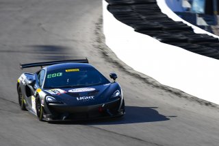 #10 McLaren 570S GT4 of Michael Cooper  with Blackdog Speed Shop

2019 Blancpain GT World Challenge America - Las Vegas, Las Vegas NV | Gavin Baker/SRO
