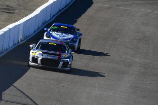 #5 Audi R8 LMS GT4 of Casey Dennis and Jeff Bader with USRD

2019 Blancpain GT World Challenge America - Las Vegas, Las Vegas NV | Gavin Baker/SRO
