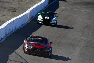 #89 Mercedes-AMG GT4 of Patrick Byrne and Guy Cosmo with RENNTech Motorsports

2019 Blancpain GT World Challenge America - Las Vegas, Las Vegas NV | Gavin Baker/SRO

